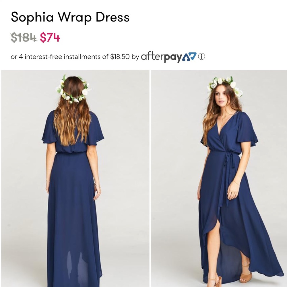 Show Me Your Mumu Sophia Wrap Dress